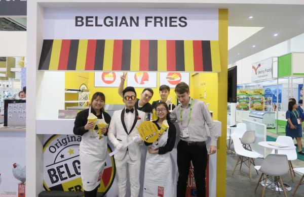 Belgian fries in Asia